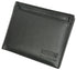 600534-BK-LOGO New Genuine Leather Removable Card ID Window Compact Multi-Card Wallet with Logo
